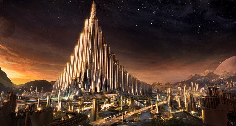 Conceptual vision of the ARK in the Capital City.